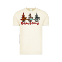Vintage Arctic happy holidays christmas trees Vintage Tee - Jasminsmagicworld