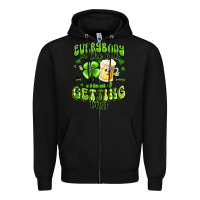 Black everybody in the pub getting tipsy artiststas Zipper Hoodie - Artiststas