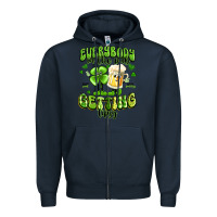 Navy everybody in the pub getting tipsy artiststas Zipper Hoodie - Artiststas
