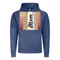 Rose Gold Mom Leopard Glitter Vintage Hoodie | Teevron