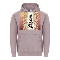 Vintage Zinc Rose gold mom leopard glitter Vintage Hoodie - CowGirlArtShop