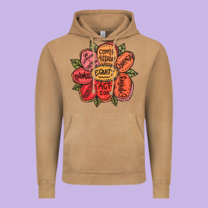 Equality Inclusion Diversity Equity Love Never Fails Teacher Vintage Hoodie Designed By Trangstudio