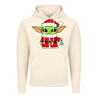 Vintage Artic baby yoda christmas santa claus Vintage Hoodie - trangStudio