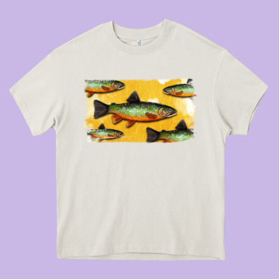 Colorado Greenback Cutthroat Trout Fish Heavy Core Tee Designed By Bettercallsaul