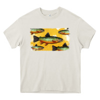 Cream Colorado Greenback Cutthroat Trout Fish Heavy Core Tee - Bettercallsaul