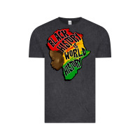 Vintage Black black history is world history Vintage Tee - CowGirlArtShop