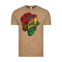 Vintage Coffee black history is world history Vintage Tee - CowGirlArtShop