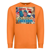 Carrot tastes like freedom 4th of july Premium Sweatshirt - BarkalooDesign