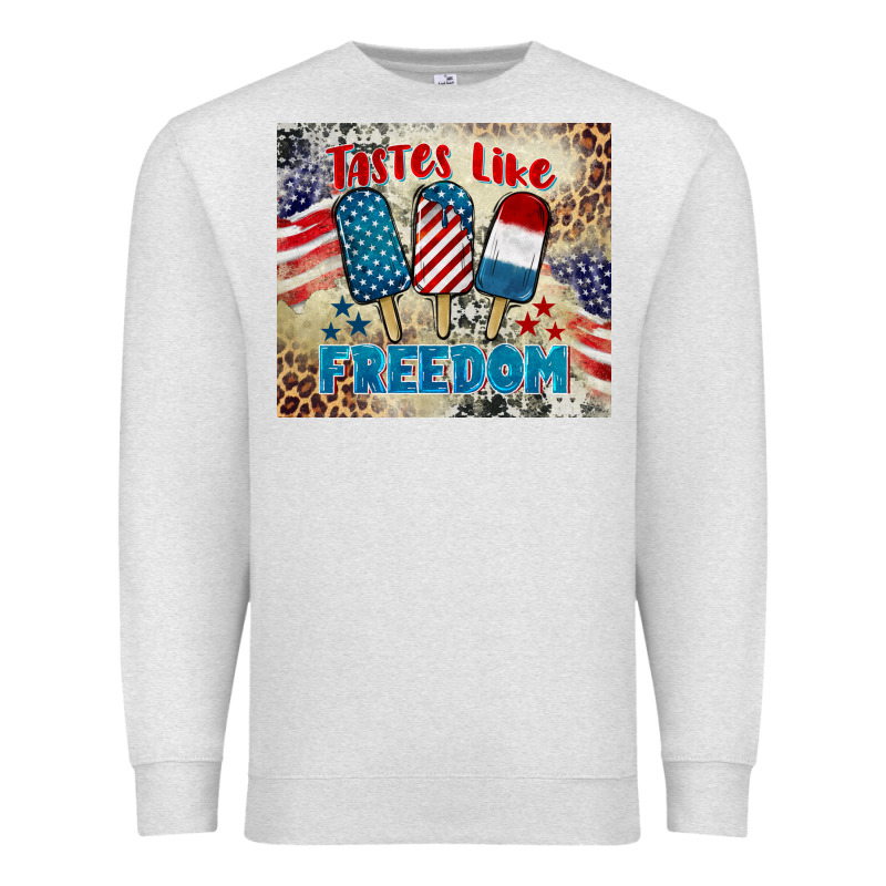 Tastes Like Freedom 4th Of July Premium Sweatshirt by BarkalooDesign | Teevron