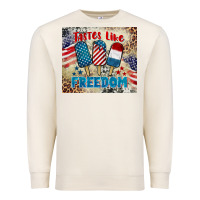 Sandshell tastes like freedom 4th of july Premium Sweatshirt - BarkalooDesign