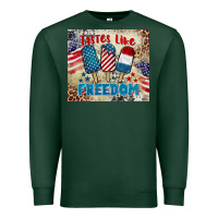 Sports Green tastes like freedom 4th of july Premium Sweatshirt - BarkalooDesign