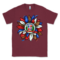 Burgundy dominican sunflower Classic Tee - texasbilliewilder