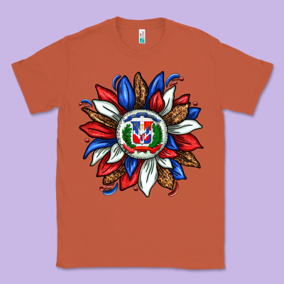 Dominican Sunflower Classic Tee Designed By Texasbilliewilder