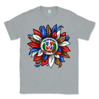 Heather Grey dominican sunflower Classic Tee - texasbilliewilder