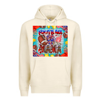 Tofu Football Mama Premium Hoodie - CowhideDigitalArt