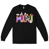 Black Easter mini Long Sleeve Tee - OliviaCreatesArt