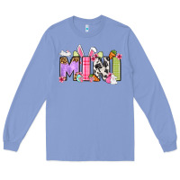 Colony Blue Easter mini Long Sleeve Tee - OliviaCreatesArt