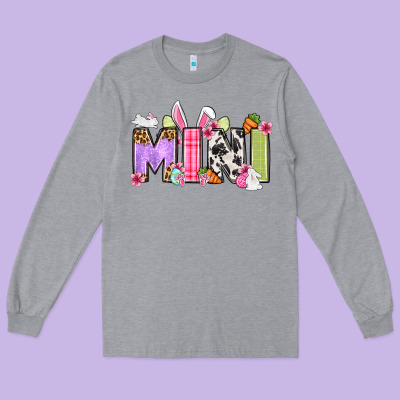 Easter Mini Long Sleeve Tee Designed By Oliviacreatesart