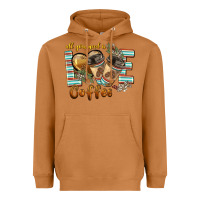 Meerkat all you need is love coffee Heavyweight Hoodie - BarkalooDesign
