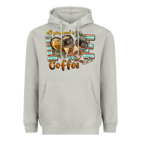 Moon Dust all you need is love coffee Heavyweight Hoodie - BarkalooDesign