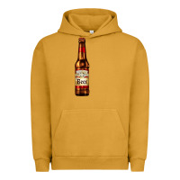 Pigment Peanut Butter red beer bottle Urban Hoodie - AdoDesignShop