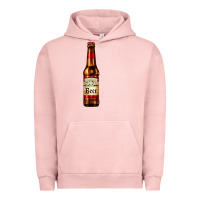 Pigment Salmon red beer bottle Urban Hoodie - AdoDesignShop