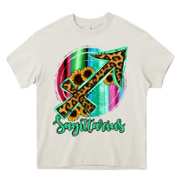 Cream Sagittarrius Sign of Zodiac Heavy Core Tee - Bettercallsaul