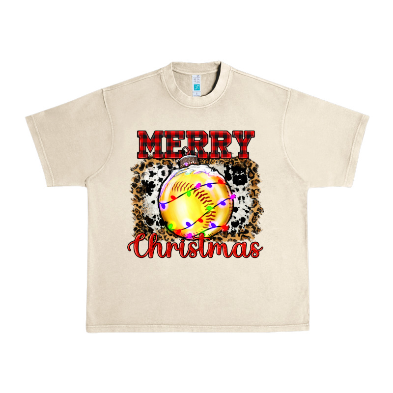 Ornament Merry Christmas Urban Heavy Tee by RanaPortraitStore | Teevron