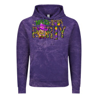 Cloud Purple Mardi Gras party Vintage Hoodie - HowdyJamesFarm