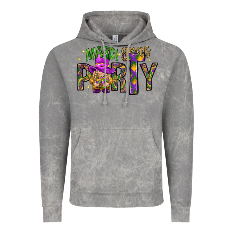 Mardi Gras Party Vintage Hoodie by HowdyJamesFarm | Teevron