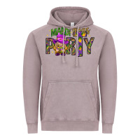 Vintage Zinc Mardi Gras party Vintage Hoodie - HowdyJamesFarm