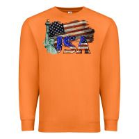 Carrot usa  statue of liberty Premium Sweatshirt - BarkalooDesign