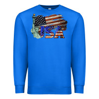 True Royal usa  statue of liberty Premium Sweatshirt - BarkalooDesign