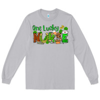 Moon Dust St. Patrick's One lucky Nurse Long Sleeve Tee - OliviaCreatesArt