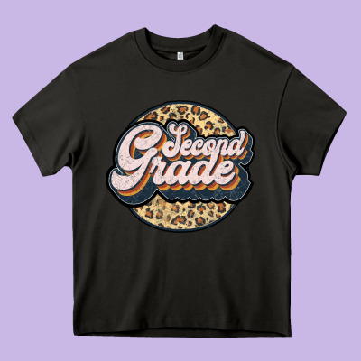 Second Grade Heavy Core Tee Designed By Jahusdesignshop