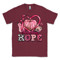 Burgundy harvesting hope Classic Tee - texasbilliewilder