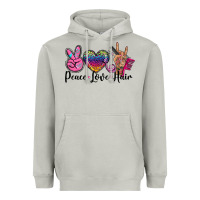 Moon Dust peace love hair Heavyweight Hoodie - BarkalooDesign
