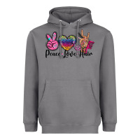 Storm peace love hair Heavyweight Hoodie - BarkalooDesign