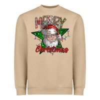 Mushroom festive santa claus greeting Heavyweight Sweatshirt - CowhideDigitalArt
