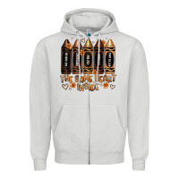 Dove Grey the same heart inside artiststas Zipper Hoodie - Artiststas