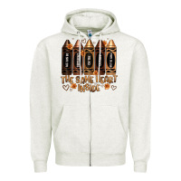 Oatmeal Heather the same heart inside artiststas Zipper Hoodie - Artiststas