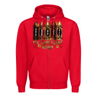 Red the same heart inside artiststas Zipper Hoodie - Artiststas