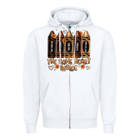 White the same heart inside artiststas Zipper Hoodie - Artiststas