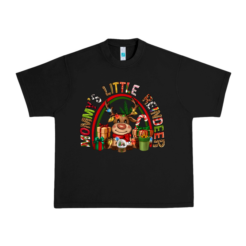 Mommys Little Reindeer Christmas Urban Heavy Tee by CowGirlArtShop | Teevron