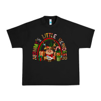 Black mommys little reindeer christmas Urban Heavy Tee - CowGirlArtShop