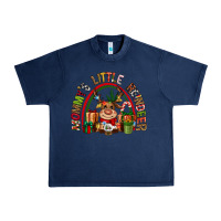 Navy mommys little reindeer christmas Urban Heavy Tee - CowGirlArtShop