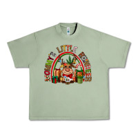 Oil Green mommys little reindeer christmas Urban Heavy Tee - CowGirlArtShop