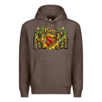 Coffee boy mom Premium Hoodie - CowhideDigitalArt