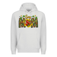 Dove Grey boy mom Premium Hoodie - CowhideDigitalArt