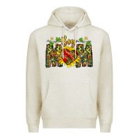 Oatmeal Heather boy mom Premium Hoodie - CowhideDigitalArt